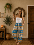 Blue elephant pants