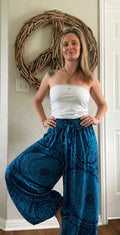 Blue/ teal pants