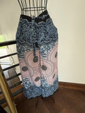 Wrap wide leg pant