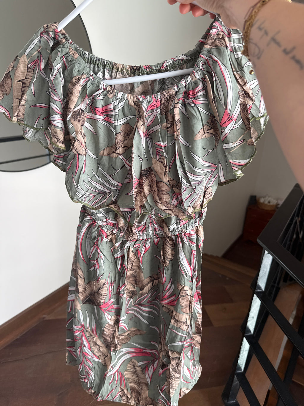Short off the shoulder dress