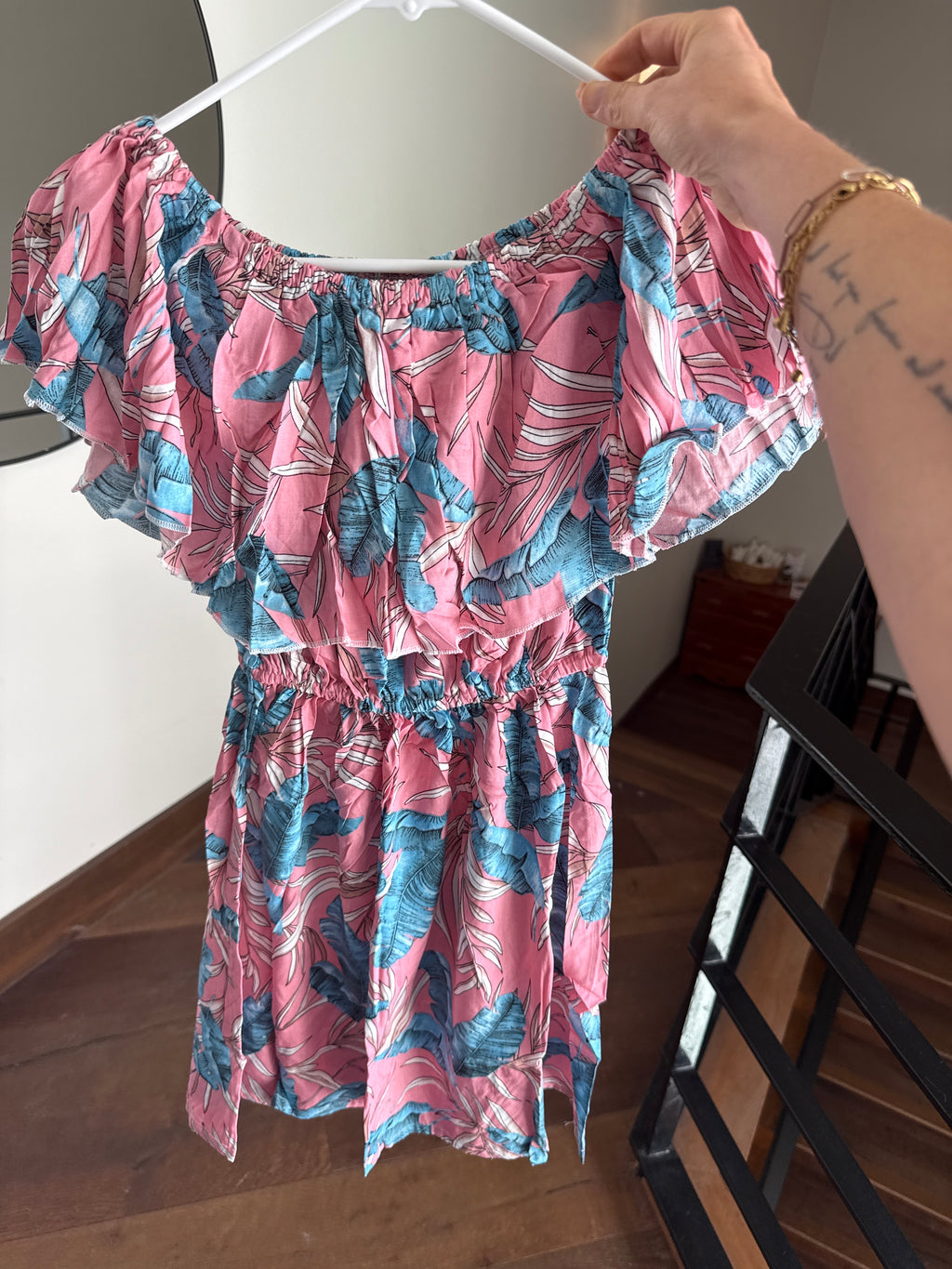 Short off the shoulder dress